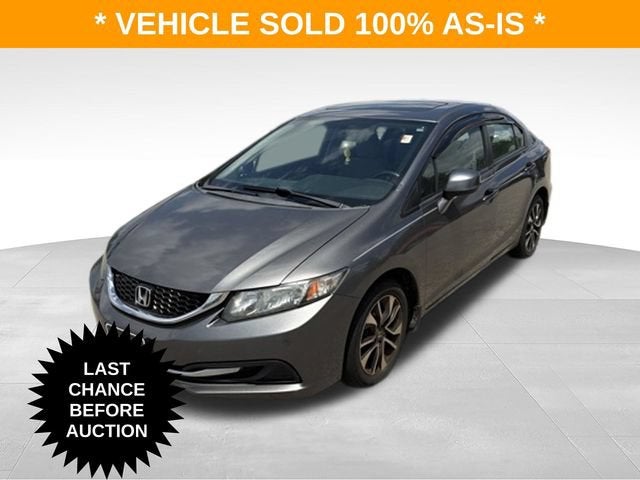2013 Honda Civic Sdn EX in Other — front three-quarter view