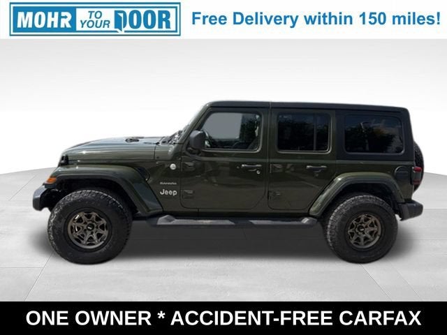 2022 Jeep Wrangler — side profile view