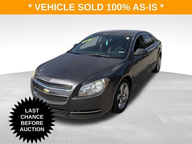 2010 Chevrolet Malibu LT w/1LT in Taupe Gray Metallic — front three-quarter view
