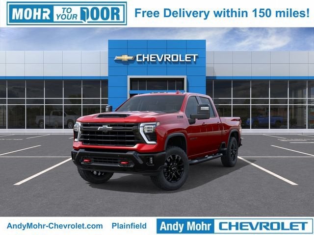 2026 Chevrolet Silverado 2500 HD LTZ in Radiant Red Tintcoat — front three-quarter view