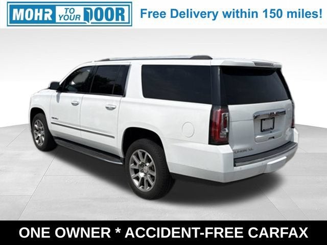 2017 GMC Yukon XL — rear three-quarter view