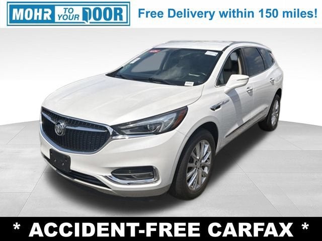 2018 Buick Enclave Essence in Includes Satin Nickel Lower Exterior Accent Color. — front three-quarter view