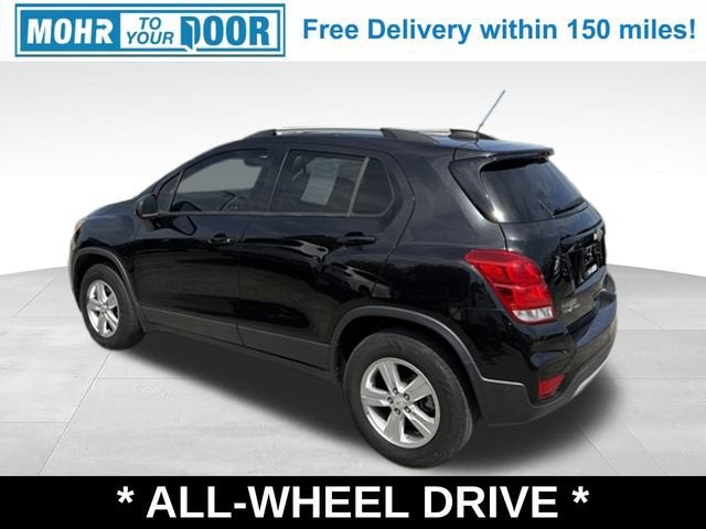 2021 Chevrolet Trax — rear three-quarter view
