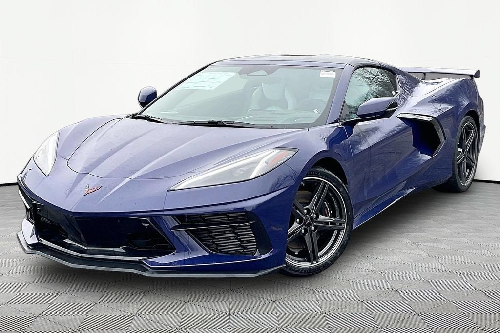 2026 Chevrolet Corvette Stingray 2LT in Hysteria Purple Metallic — front three-quarter view