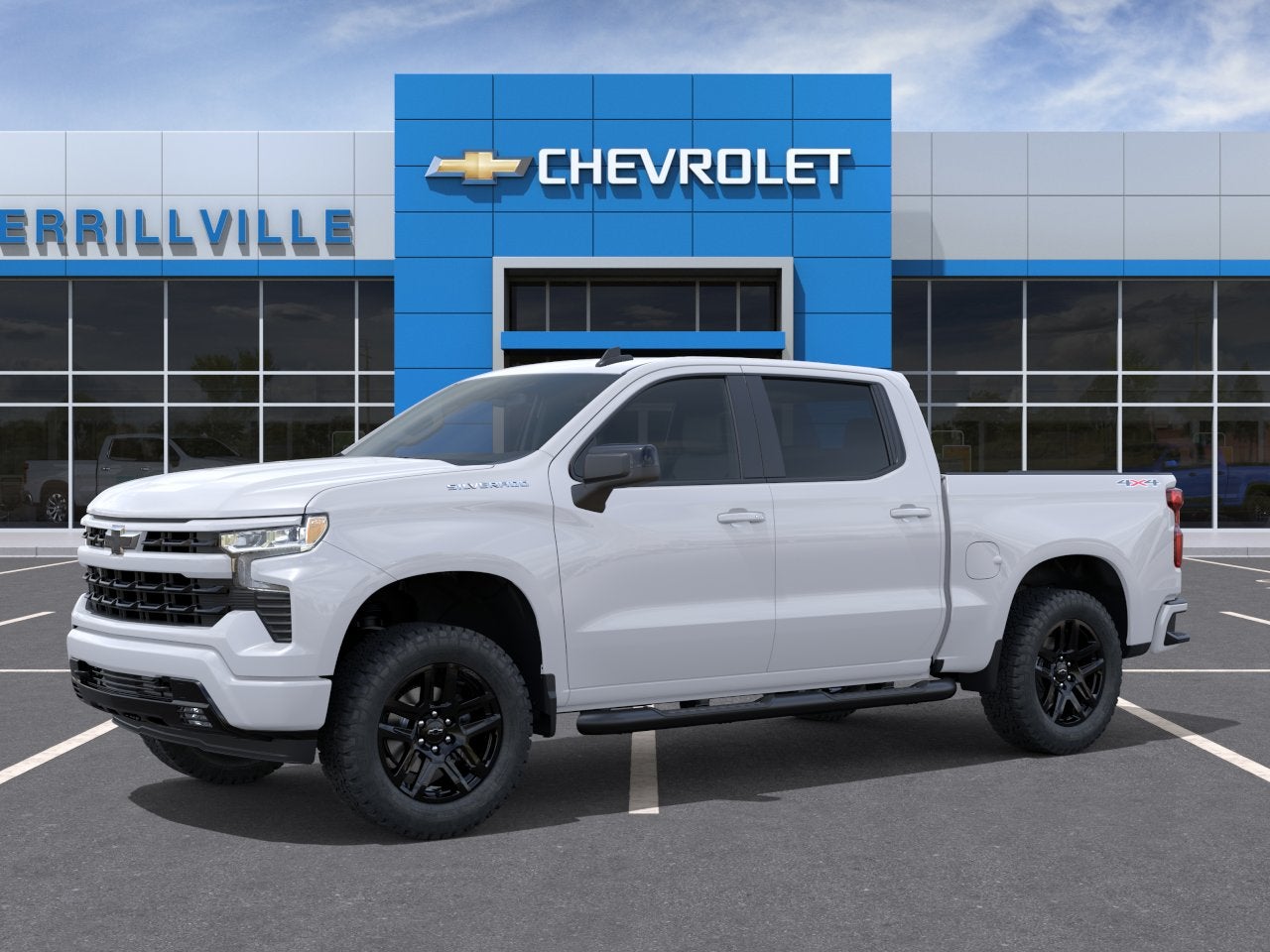 2026 Chevrolet Silverado 1500 — side profile view