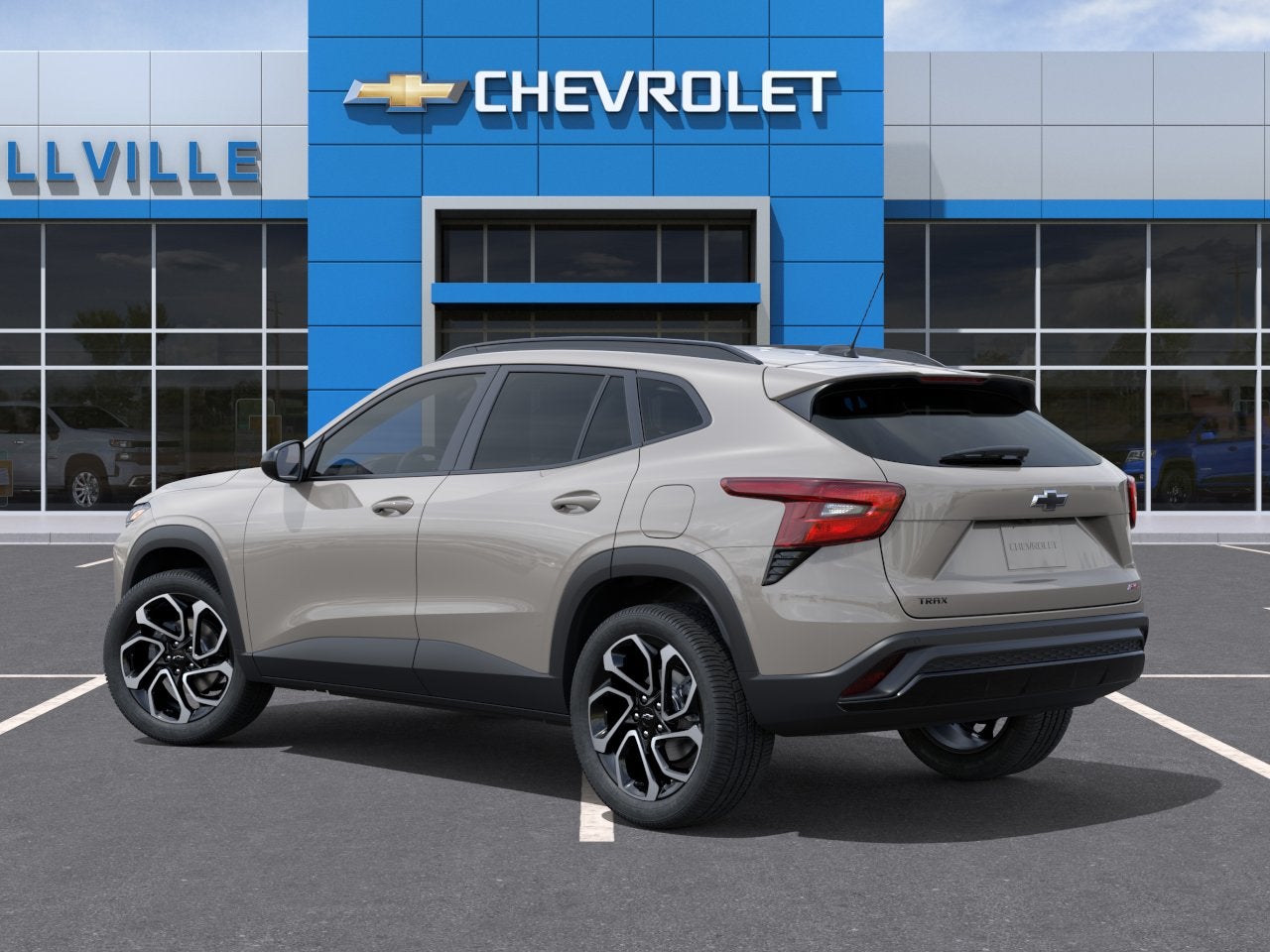 2026 Chevrolet Trax — rear three-quarter view