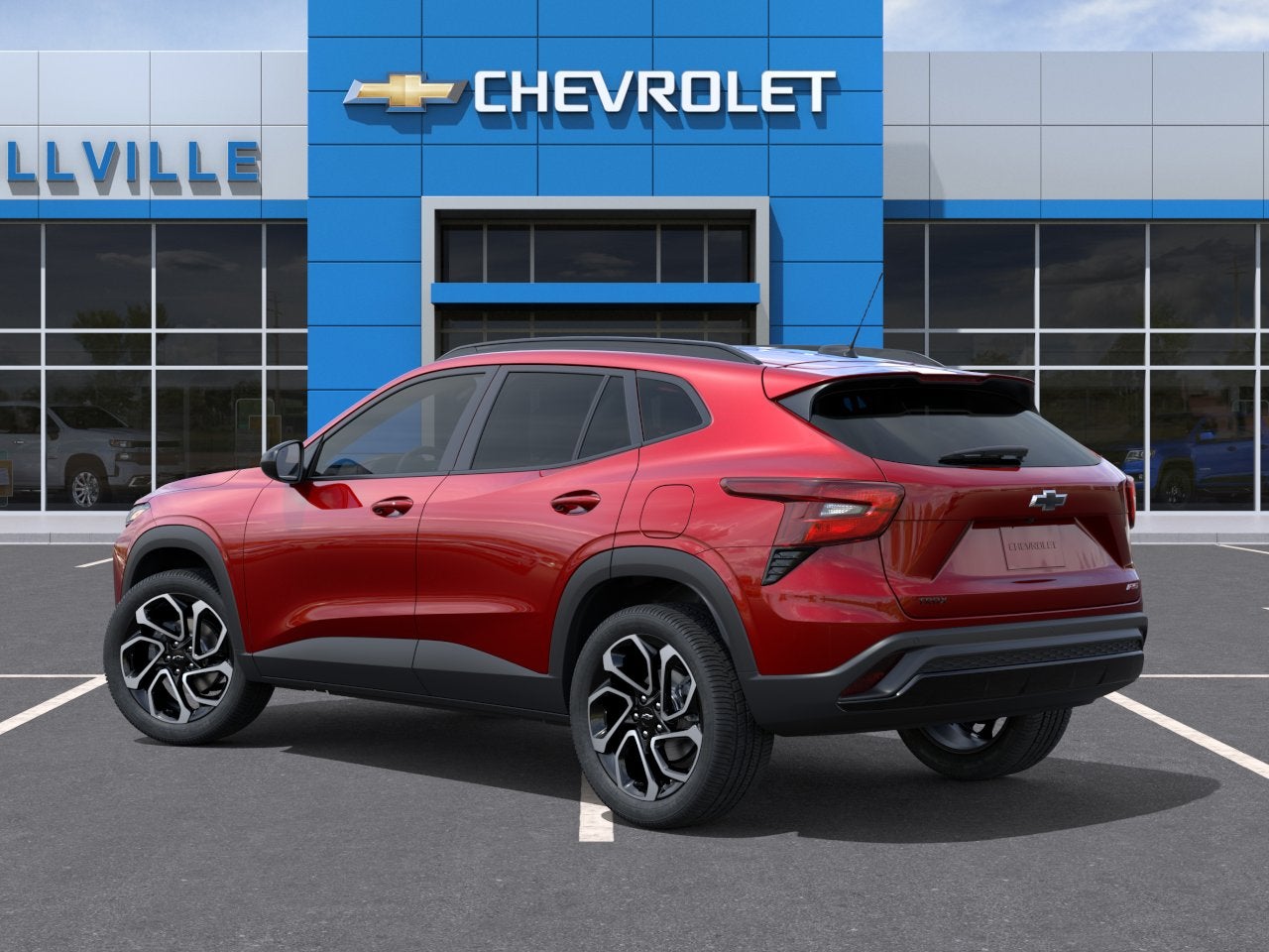 2026 Chevrolet Trax — rear three-quarter view