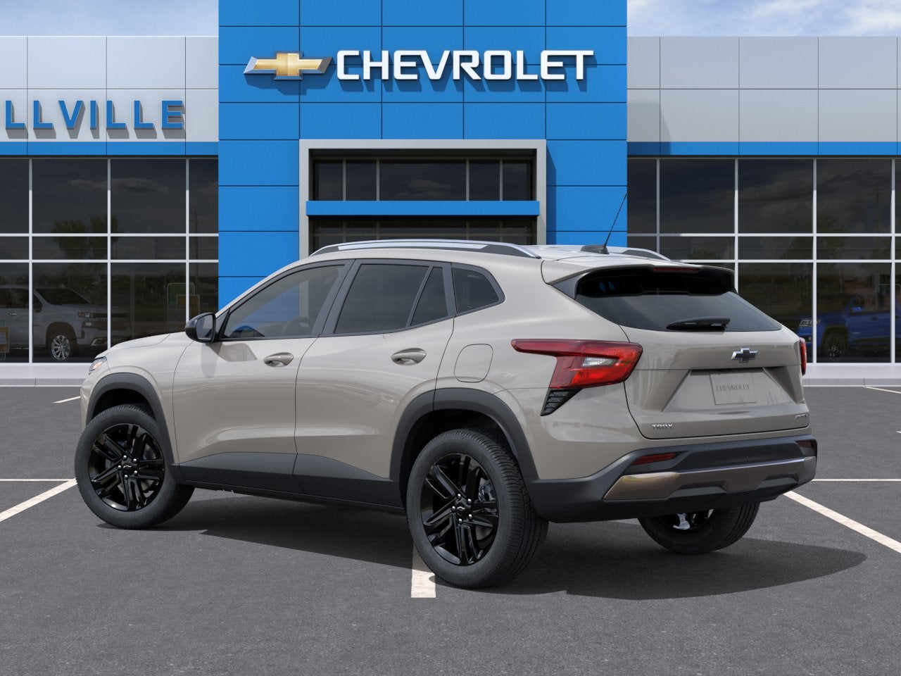 2026 Chevrolet Trax — rear three-quarter view