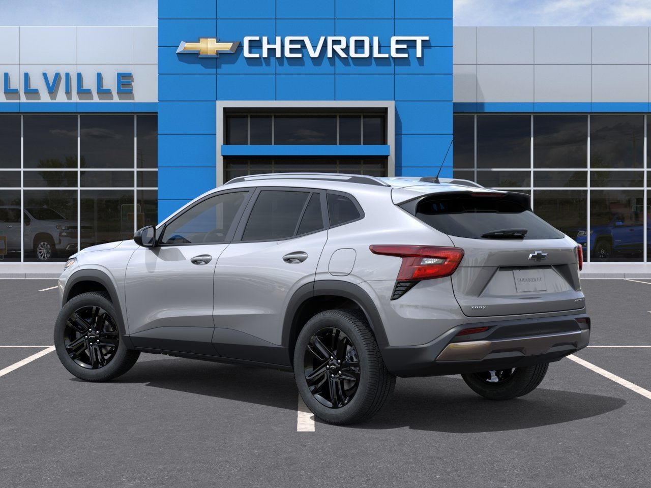 2026 Chevrolet Trax — rear three-quarter view