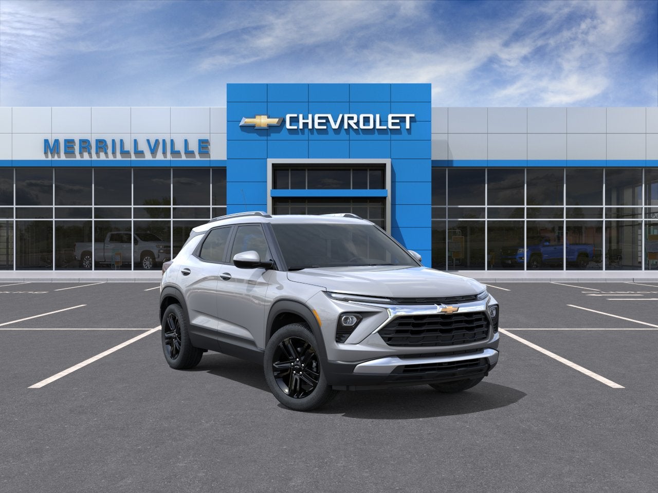 2026 Chevrolet Trailblazer LT in Sterling Gray Metallic — front three-quarter view