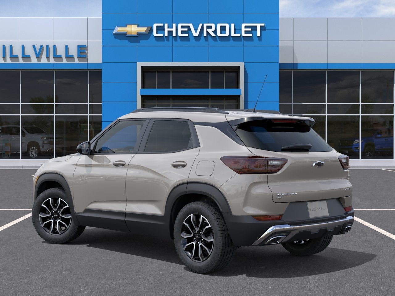 2026 Chevrolet Trailblazer — rear three-quarter view