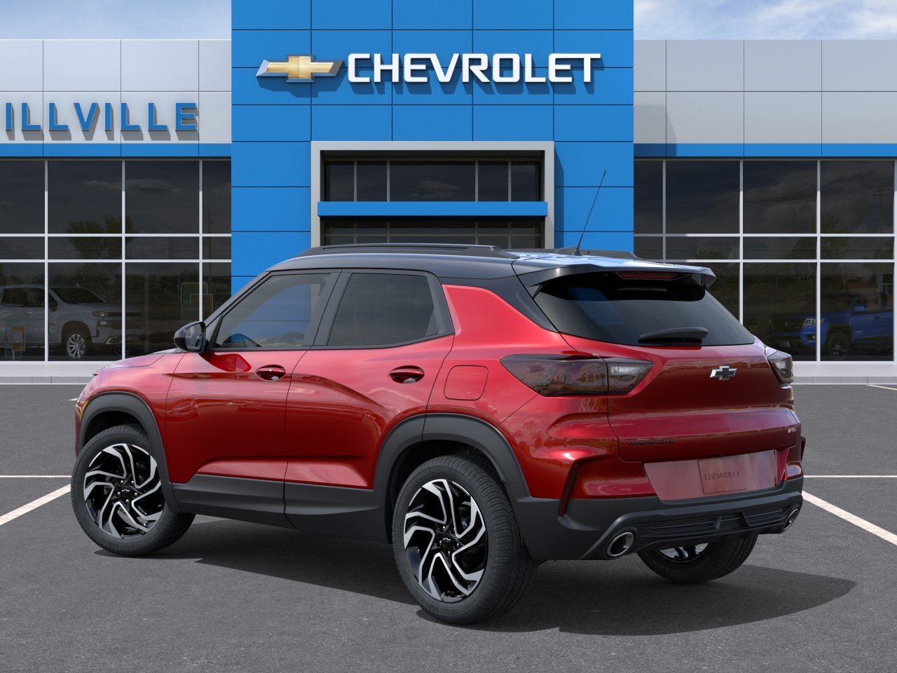 2026 Chevrolet Trailblazer — rear three-quarter view