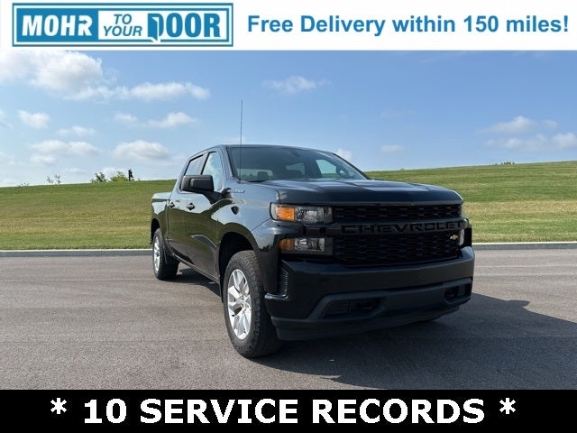 Used 2020 Chevrolet Silverado 1500 Custom with VIN 1GCUYBEF2LZ266056 for sale in Plainfield, IN