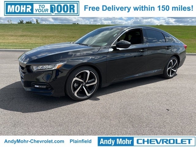 Used 2020 Honda Accord Sport with VIN 1HGCV1F31LA129936 for sale in Plainfield, IN